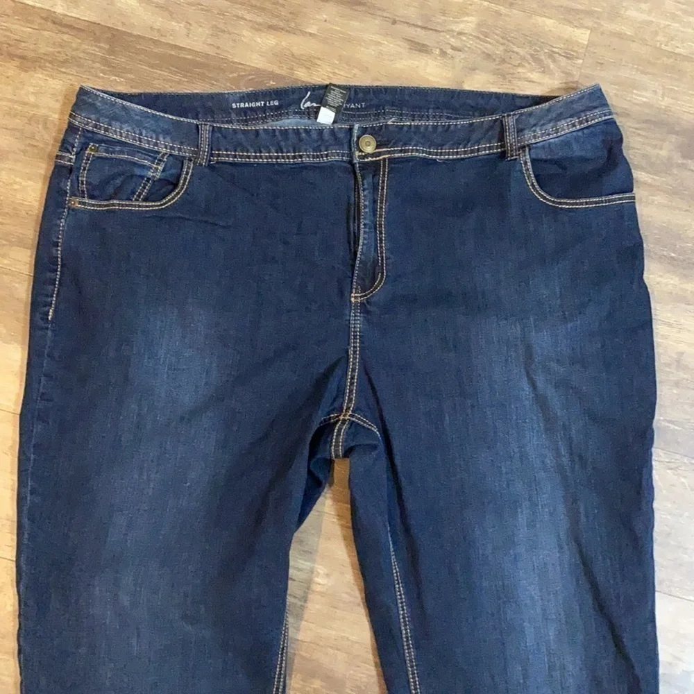 Lane Bryant size 28 straight leg jeans